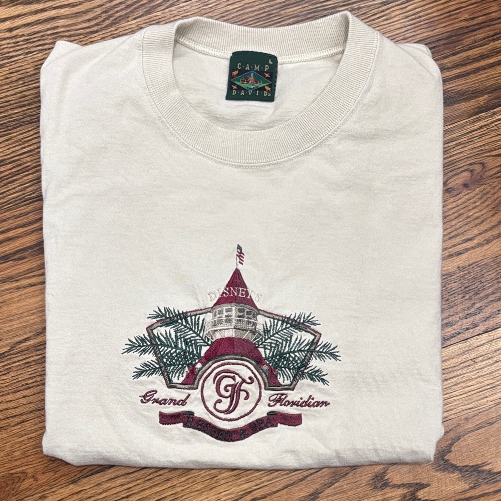 VTG Disney Grand Floridian Resort Stitched Tee